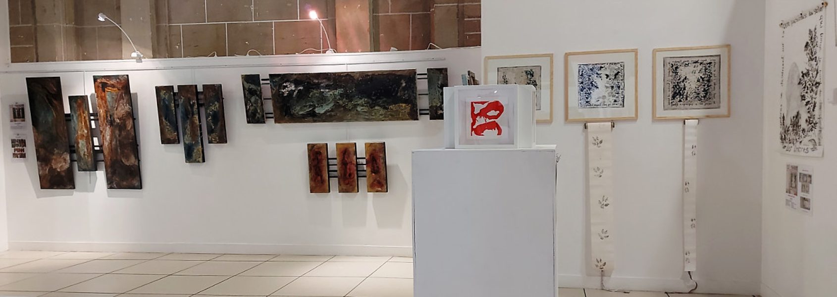 Bruno Bianchi • Marie-France Hurbault • Martine Casteleyn, Plasticienne