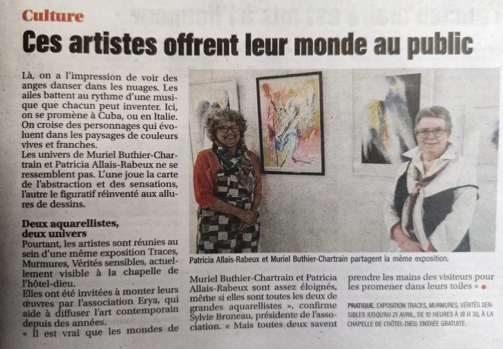 L'écho républicain - par Pascale Rouchaud le 18/04/26